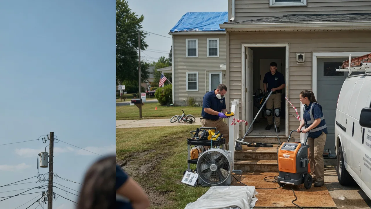 Water Damage Repair in Means, KY near me